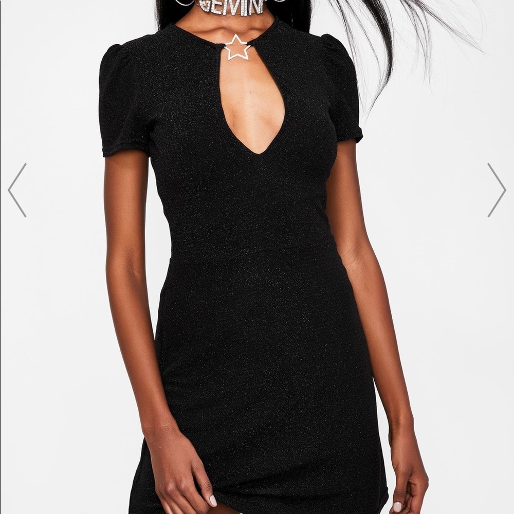 Dolls Kill black star horoscope dress.